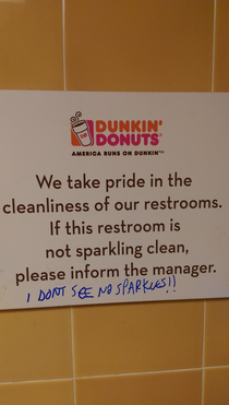 Dunkin Donuts fails to impress everyone