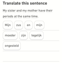 Duolingo leaves me speechless at times