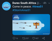 Durex South Africa getting in on the events of the day