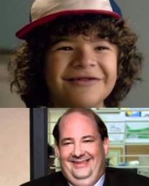 Dustin from Stranger Things all grown up