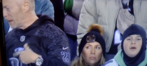 Eagles game Annoyed wife 