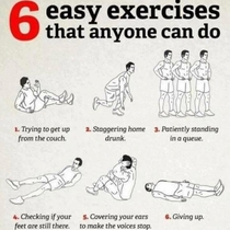Easy exercises