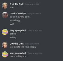 Eating porn