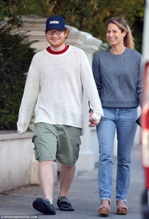 Ed Sheeran looks more like an imaginary friend than a fianc