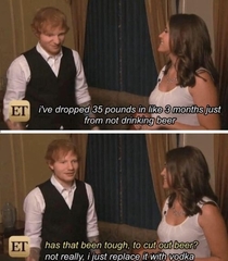 Ed Sheerans diet tip