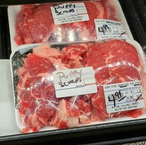 either our new butcher didnt think this through all the way or we are going to get along famously