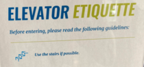 Elevator Etiquette