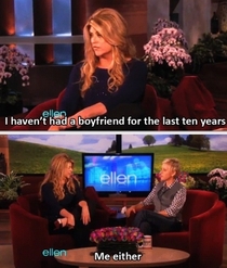 Ellen can be funny sometimes