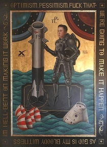 Elon Musk the space crusader