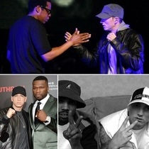 Eminem has drawn every game of rock paper scissors hes ever played