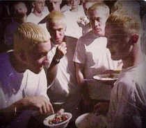 Eminem sharing MampM with other Eminems in 