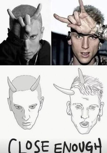 Eminem vs MGK