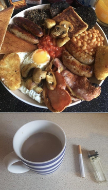 English or Italian breakfast