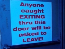 Epic Notice for leaving