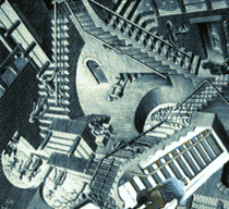 Eschers infinite staircase