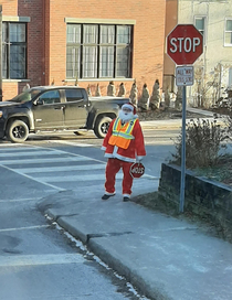 Even Santa needs a part-time job these days
