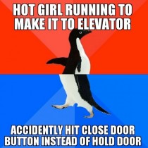 Even smiled to her as the doors closed