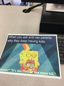 Even Spongebob knows Anti-Vaxx is whack