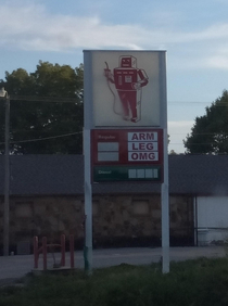 Even the gas stations are fed up with it
