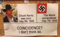 Even the Nazis were afraid of him