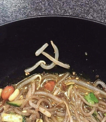 Even the noodles want to be shared