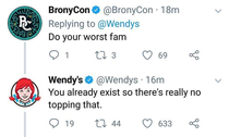 Even Wendy knows how bad they are