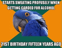 Ever time I buy beer at the store