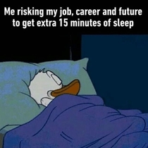Every morning before work