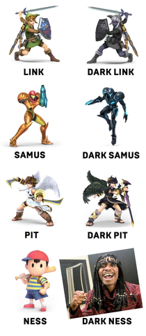 Every Nintendo character has a dark side