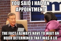 Every time I go to the doctors