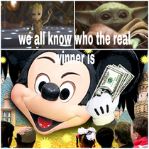 Everybody out here talkin bout baby Groot vs baby today but