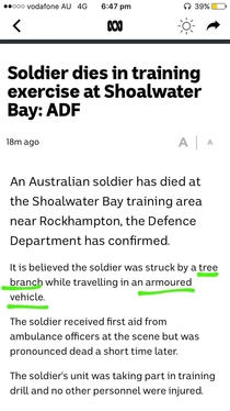 Everything can kill you down in Australia
