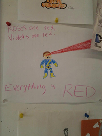 Everything is red