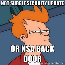 Everytime a new windows security update is released