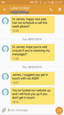 Ex clients communication skills lvl 