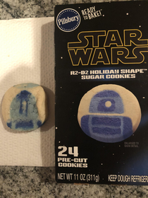 Excited for Star Wars Cookie Night