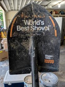 Expectation Worlds Best Shovel Reality struck a week later