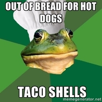 Expert cuisine Taco con perro caliente