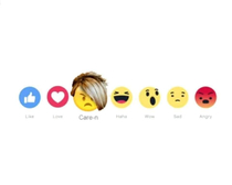 Facebooks new care reaction