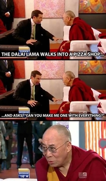 Failed Joke Attempt to Dalai Lama