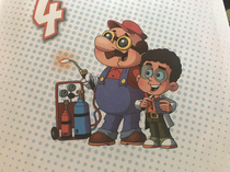 Familiar looking character from my nephews science textbook