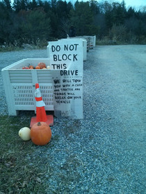 Farmers up in Maine tolerate no nonsense