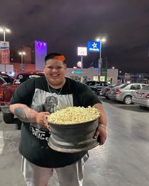Fast and furious  pop corn combo