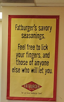 Fat Burger advertising not aging well in 
