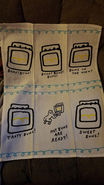 Favorite decorative dish towel