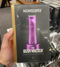 Fellas get your girl The Bush Wacker from MAAMSCAPED It comes in pink and costs  more than the male version