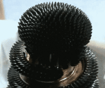 Ferrofluid sculpture