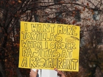 FINALLY a protester I can support