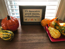 Finally decorated my apartment for autumn