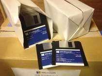 Finally got my copy of Windows  in the mail today